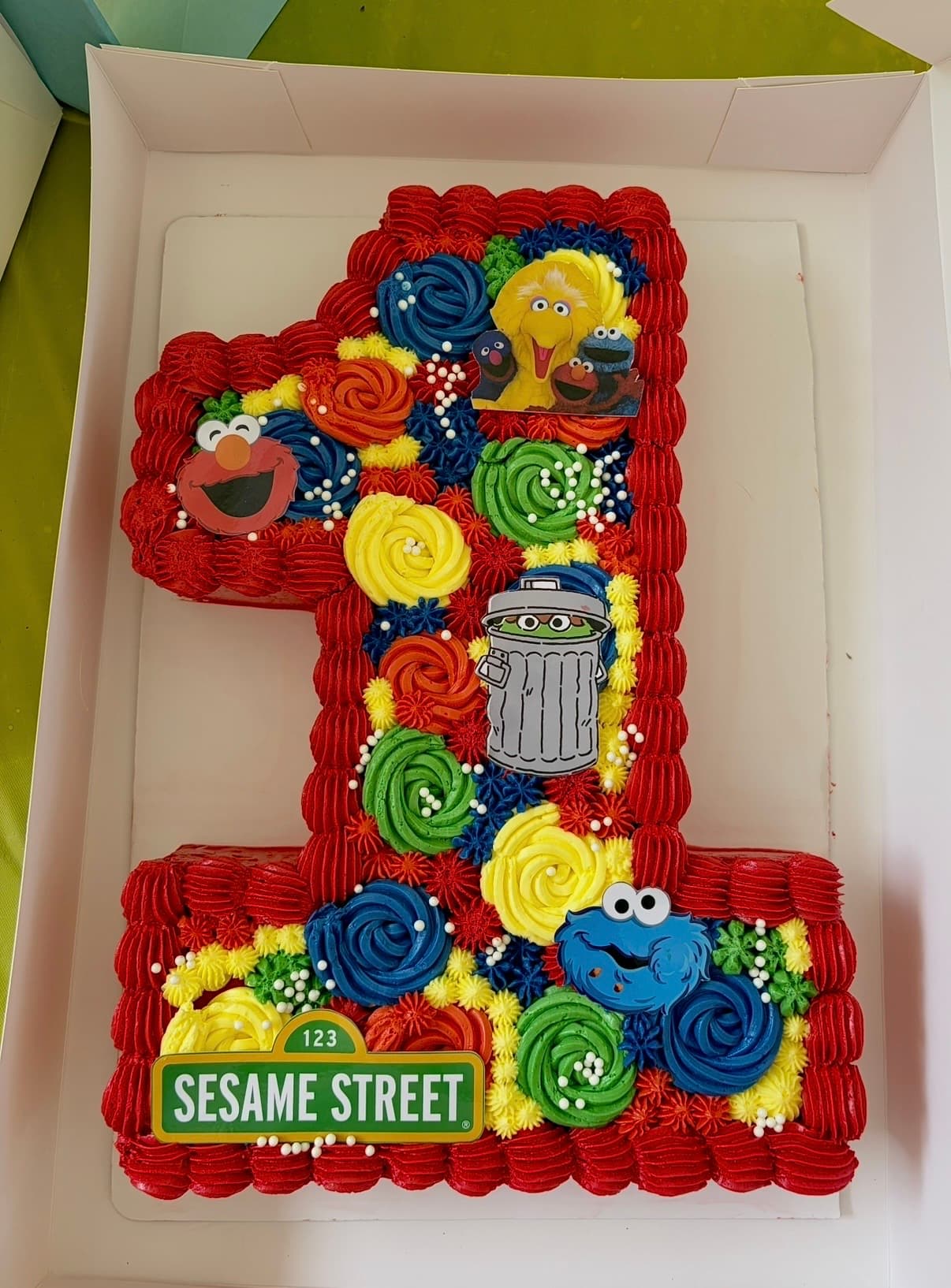 1 · Number Cakes · Birthday