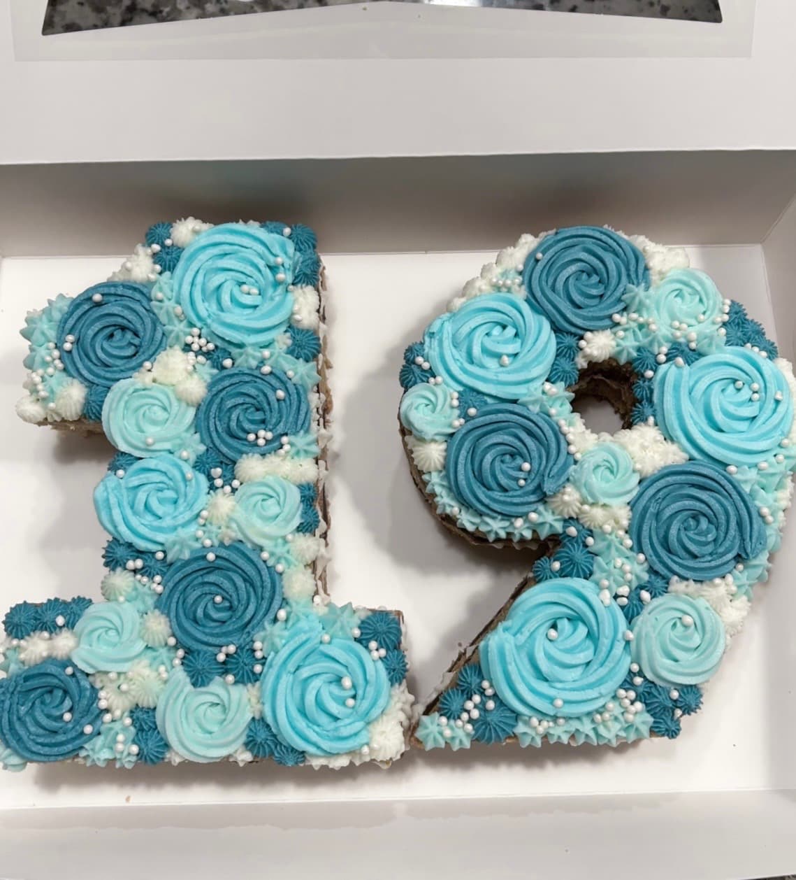 19 · Number Cakes · Birthday