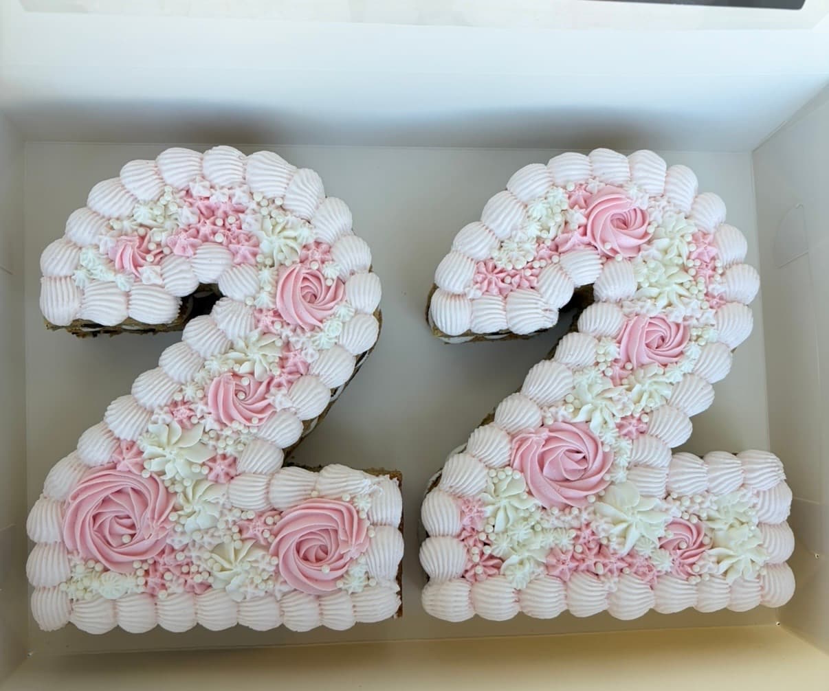 22 · Number Cakes · Birthday