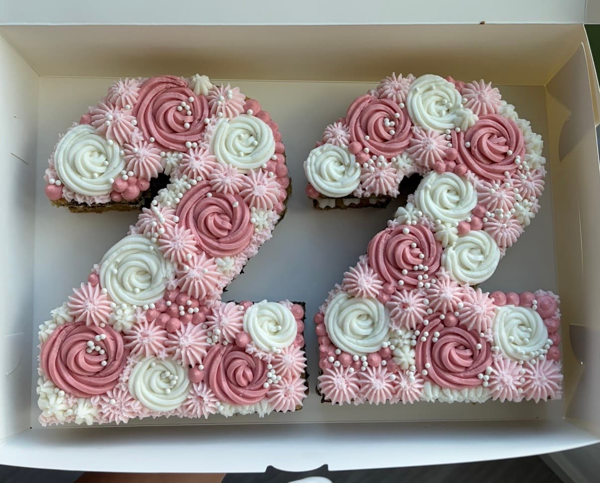 22 · Number Cakes · Birthday